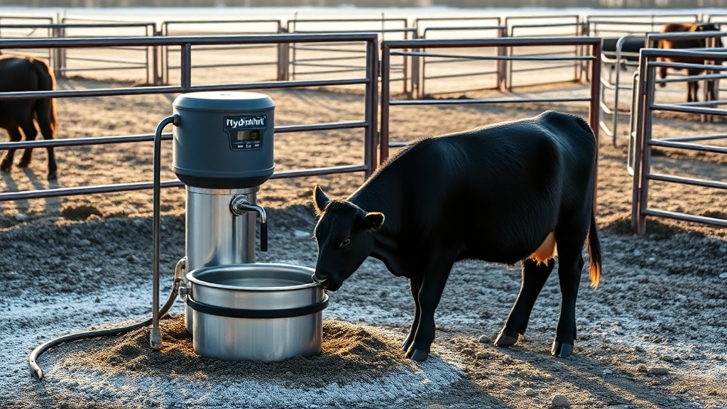 HydraDrink Pro Automatic Waterer Review: Flow Rate & Frost Protection
